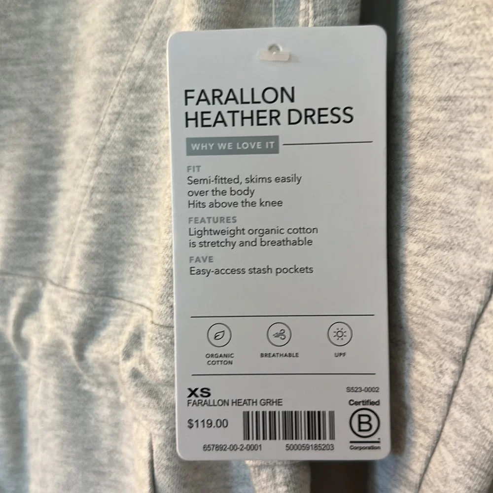 Athleta Farallon Dress- size XS - Picture 4 of 6